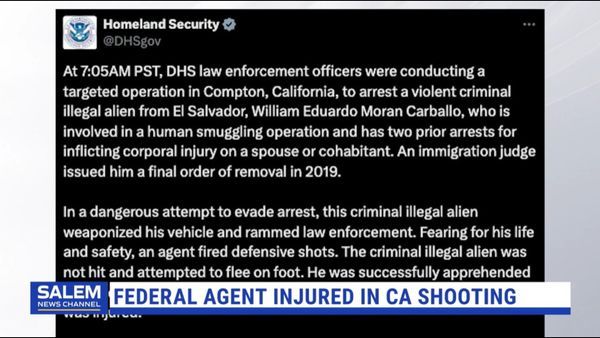 CBP Officer Injured During Immigration Operation In CA