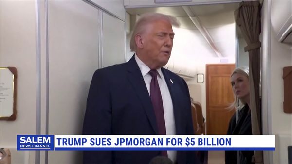 Trump sues JPMorgan for $5 billion, accusing bank of political bias
