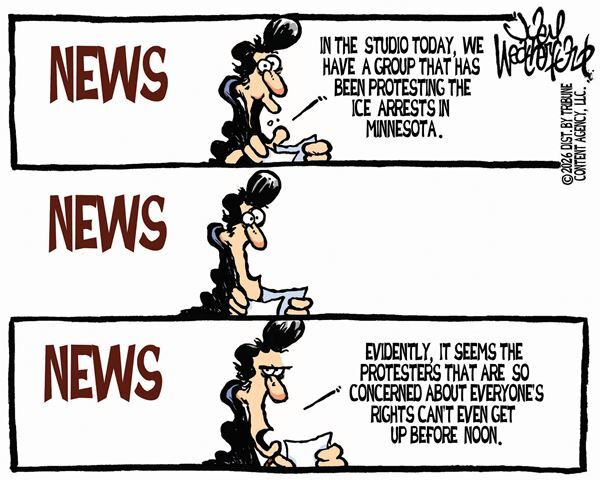 February 2, 2026 — Today's Conservative Cartoon