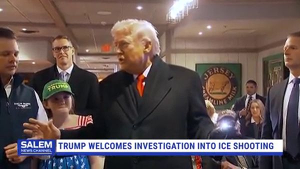 Trump welcomes ‘honorable’ investigation into Minnesota ICE shooting