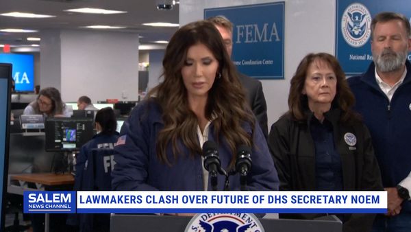 Lawmakers Clash Over Future Of DHS Secretary Noem