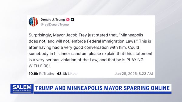 Trump, Minneapolis Mayor Trade Barbs Online