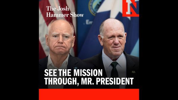 See the Mission Through, Mr. President