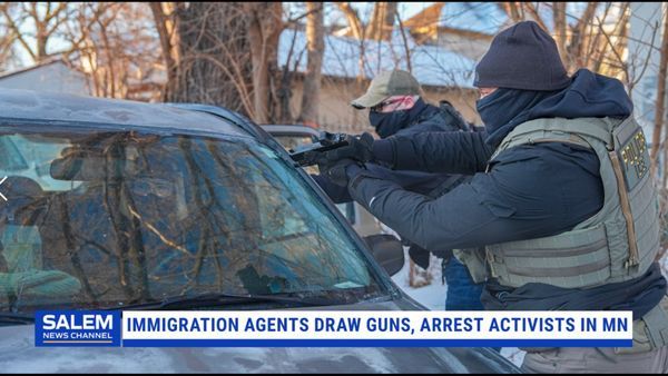Immigration Agents Draw Guns, Arrest Activists Following Them In Minneapolis