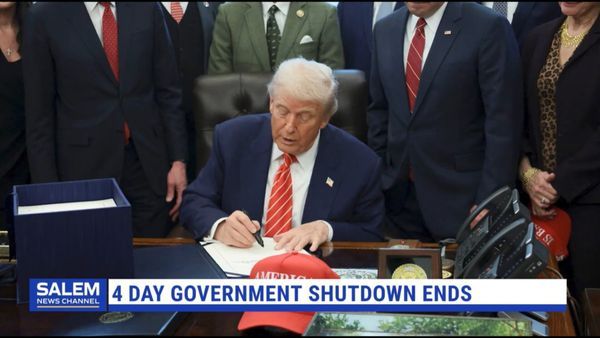 Trump Signs Spending Bill To End Gov't Shutdown