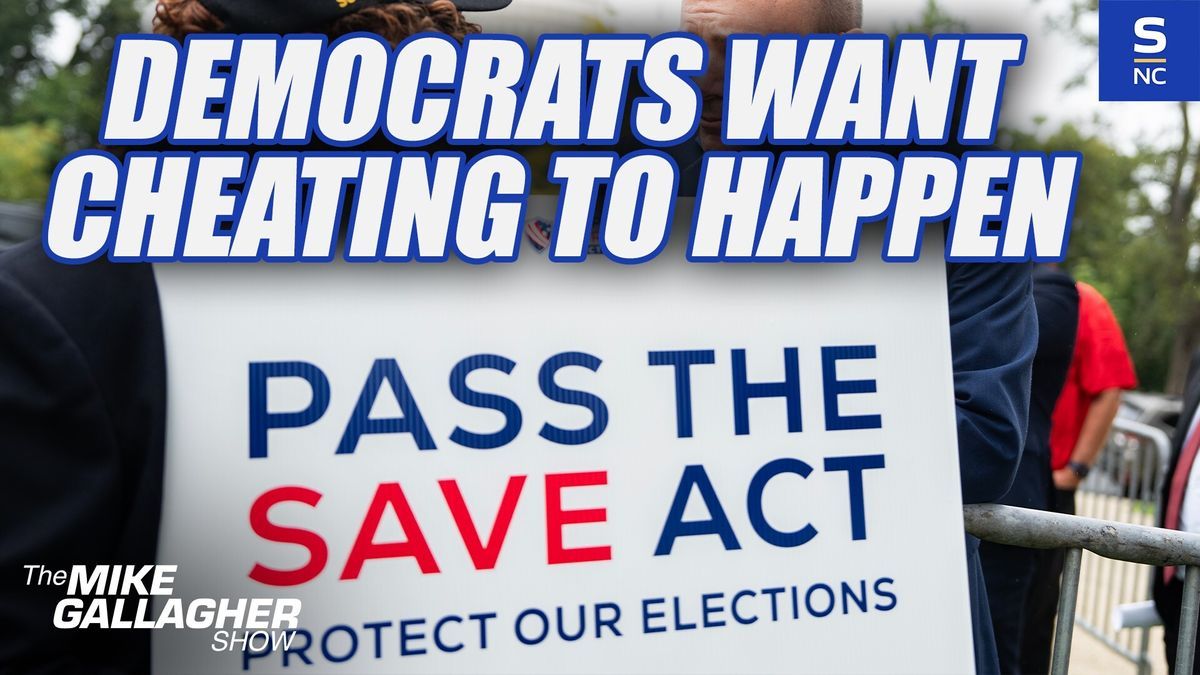 Democrats want cheating to happen