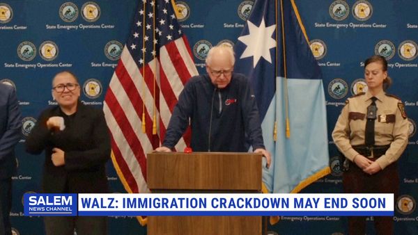 Walz: Immigration crackdown may end soon