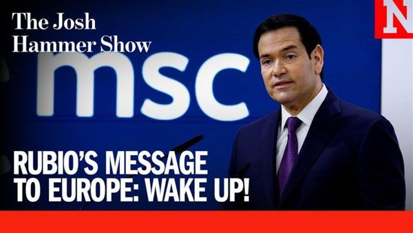 Rubio's Message To Europe: Wake Up!