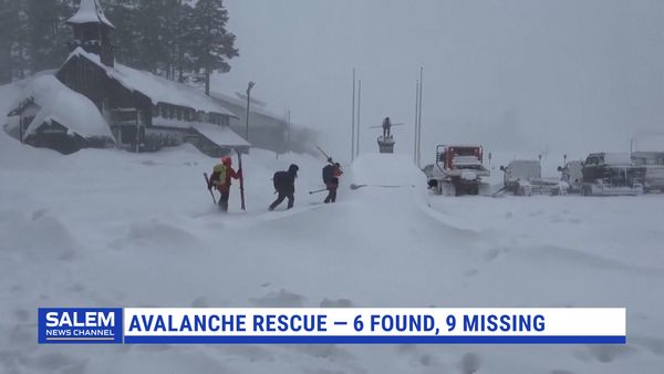 9 Missing After Lake Tahoe Avalanche; 6 Skiers Rescued