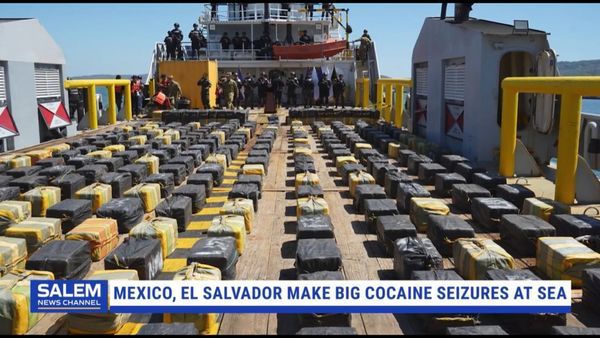 Mexico and El Salvador seize cocaine at sea as US continues lethal strikes