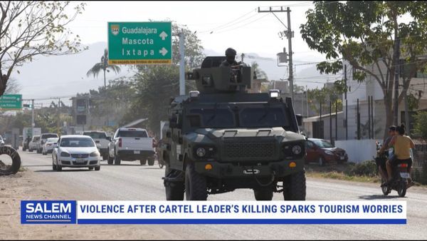 Mexico Raises Tourism Concerns After Violence Tied To Cartel Leader’s Death