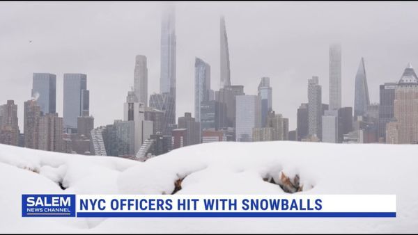 Officers Struck By Snowballs; NYPD Investigating