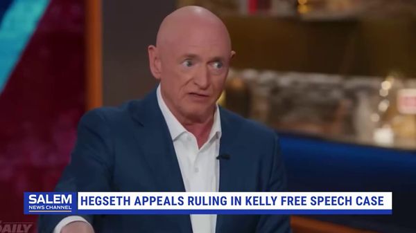 Hegseth appeals judge’s ruling on Kelly free speech