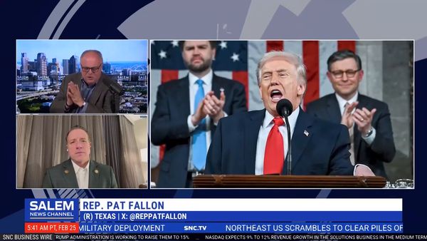 Congressman Pat Fallon Recaps Trump's State Of The Union Speech