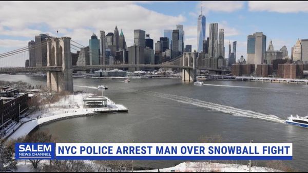 NYPD Arrest Man After Officers Were Pelted During Snowball Fight