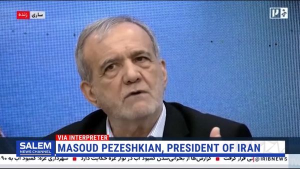 Iran's President Says The Country Opposes Building Nuclear Weapons