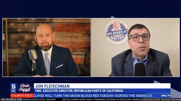 White House Interview: Jon Fleischman - Fmr. Executive Director And Vice Chair Of The California GOP