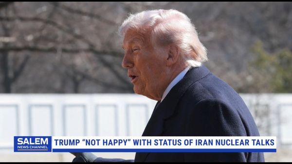 Trump 'not happy' with status of Iran nuclear talks