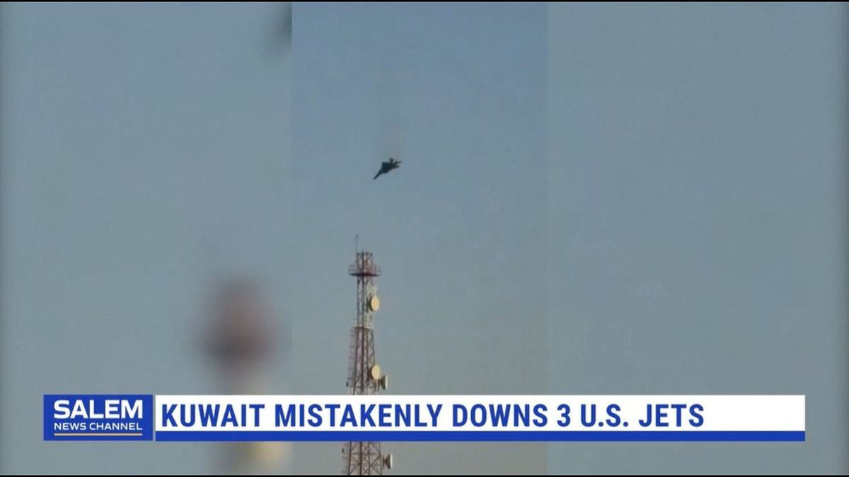 US says Kuwait mistakenly shot down 3 American jets