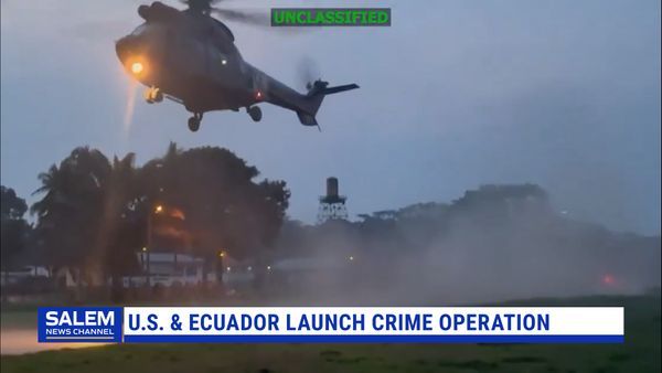 U.S. & Ecuador Launch Military Operation Against Organized Crime Groups