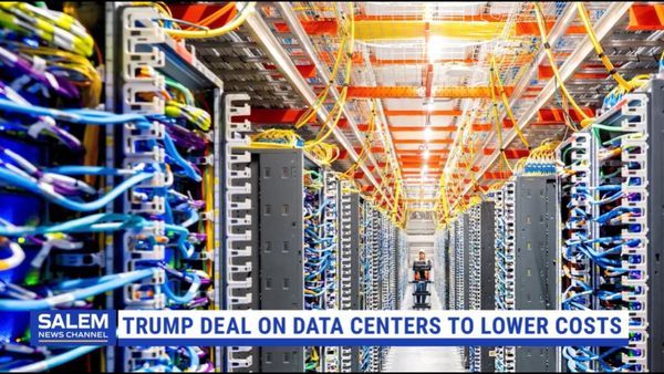 Trump says deal on data centers will lower electricity costs