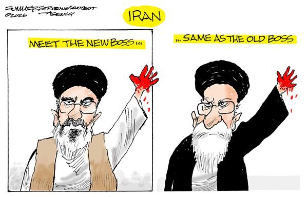 March 13, 2026 — Today's Conservative Cartoon