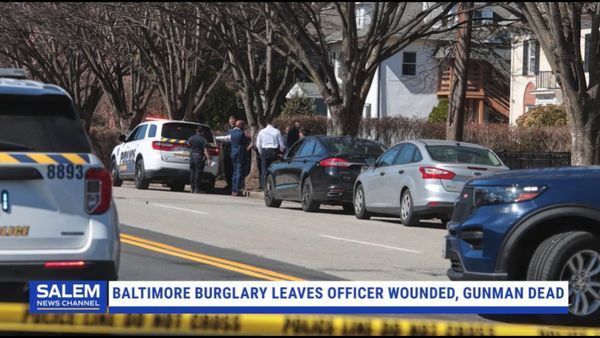 Baltimore Police Officer Wounded, Gunman Killed During Burglary Call