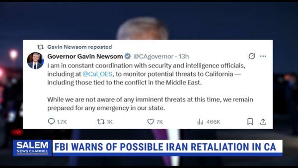FBI warns of possible Iran retaliation on California targets