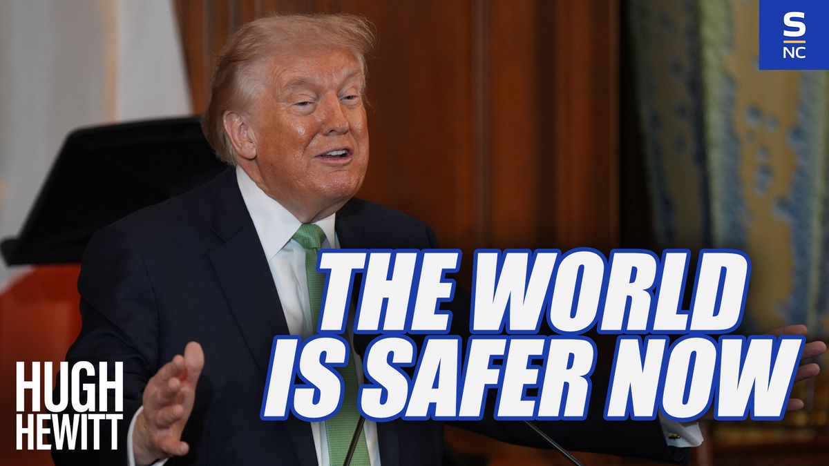 The world is safer now than it was 16 days ago