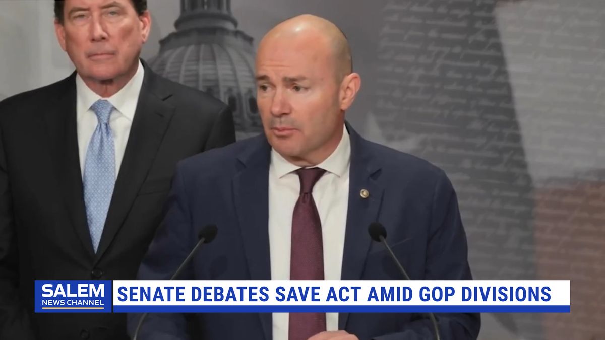 Senate debates SAVE Act amid GOP divisions over election bill