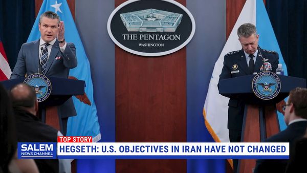 Hegseth says US objectives in Iran remain the same