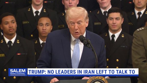 Trump Says There Are No Leaders In Iran Left To Talk To
