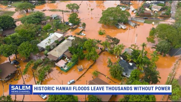 Historic Hawaii Floods Leave Thousands Without Power