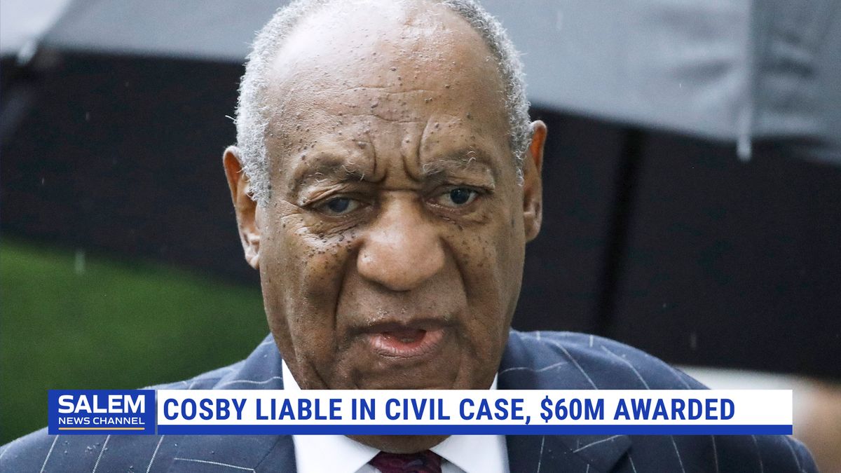 Bill Cosby found liable in civil case, $60M awarded
