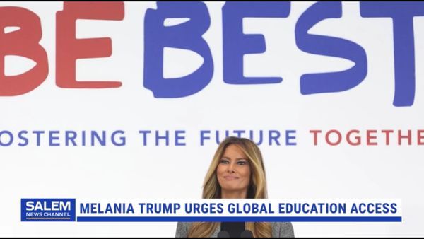 Melania Trump Hosts World Leaders & Tech Reps To Discuss Children, Education & Technology