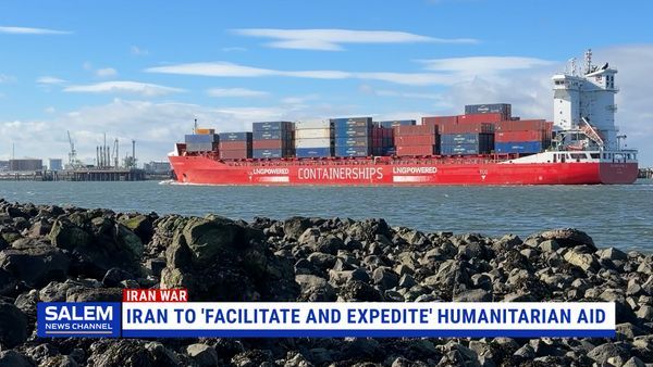 Iran says it will 'facilitate and expedite' humanitarian aid through the Strait Of Hormuz