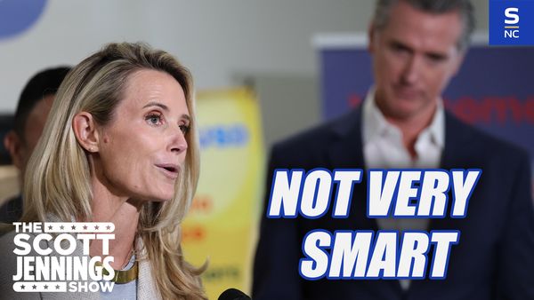 Gavin Newsom's wife is not very smart