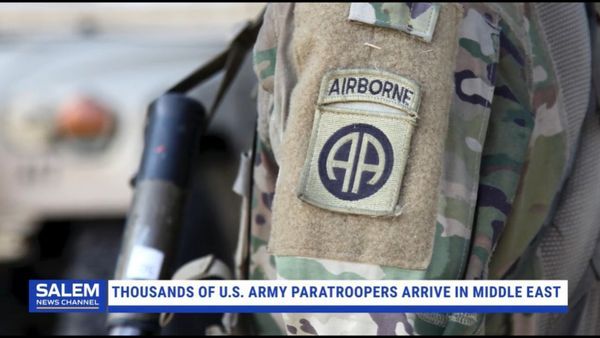 Thousands Of U.S. Army Paratroopers Arrive In Middle East As Buildup Intensifies