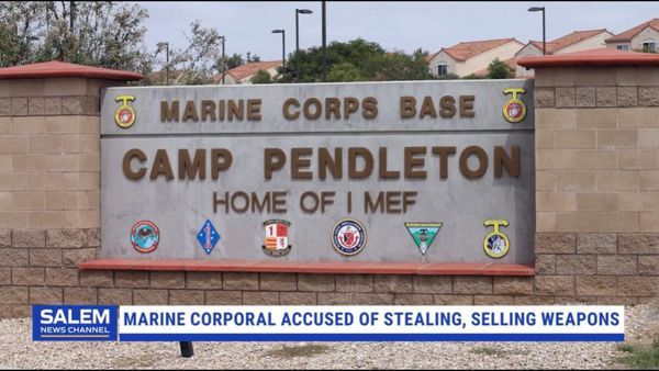 Marine Corporal Accused Of Stealing, Selling Weapons From CA's Camp Pendleton
