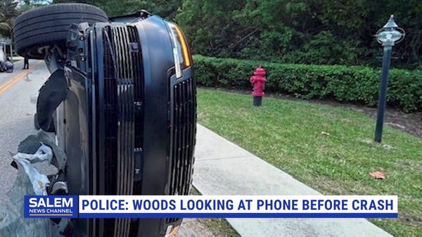 Tiger Woods Had Pills On Him, Hiccups, And Bloodshot Eyes At Crash Scene