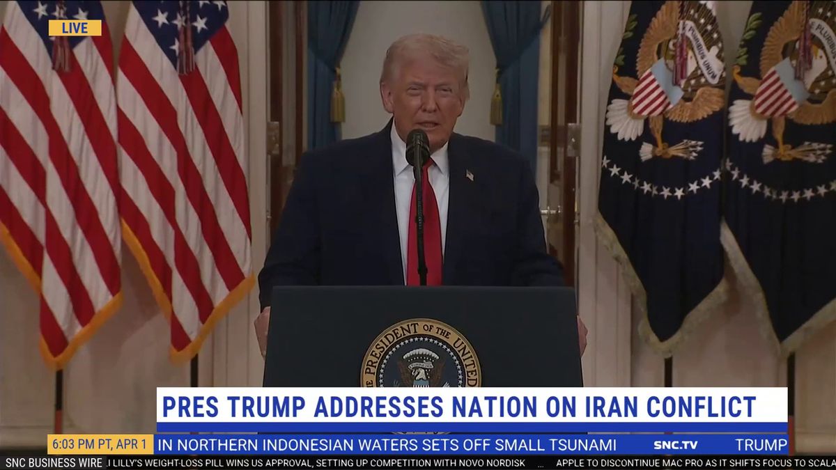 President Trump's full address to the nation on 'Operation Epic Fury'