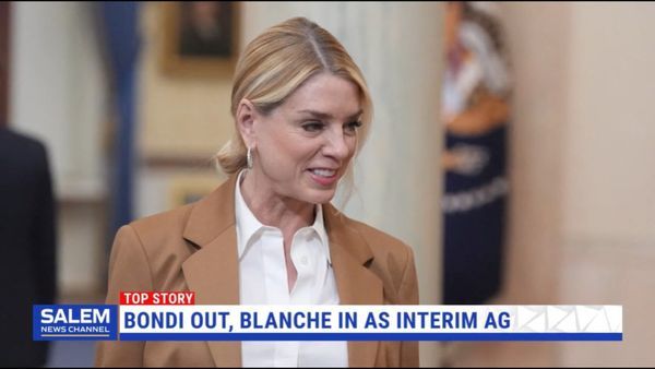 Trump Fires Pam Bondi As U.S. Attorney General