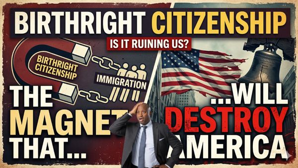 Birthright Citizenship Is The Immigration Magnet That Will Destroy America