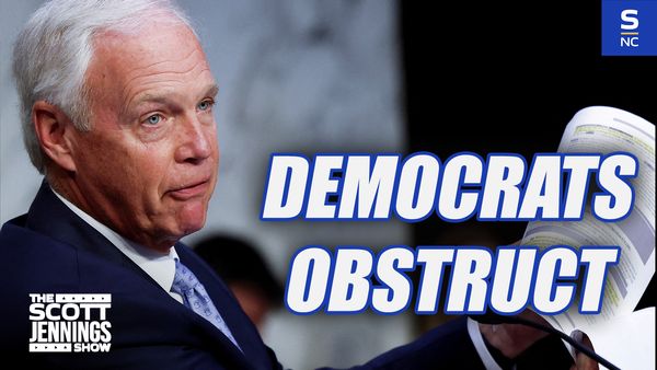 Sen. Ron Johnson explains how the democrats continue to obstruct.