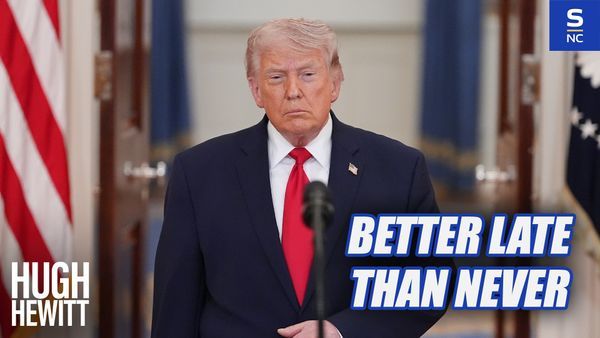 This Speech was Better Late than Never