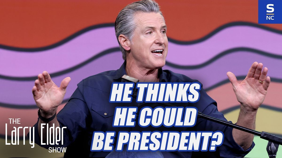 Newsom really thinks he could be president?!