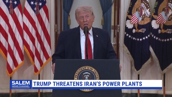Trump threatens Iran’s power plants