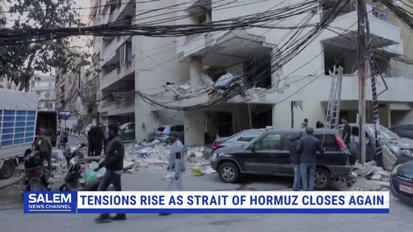 Tensions rise as Strait of Hormuz closes again