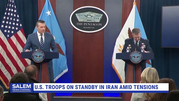 US troops on standby as Iran closes Strait of Hormuz