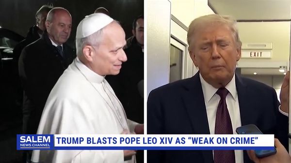 Trump blasts Pope Leo XIV as 'weak on crime'